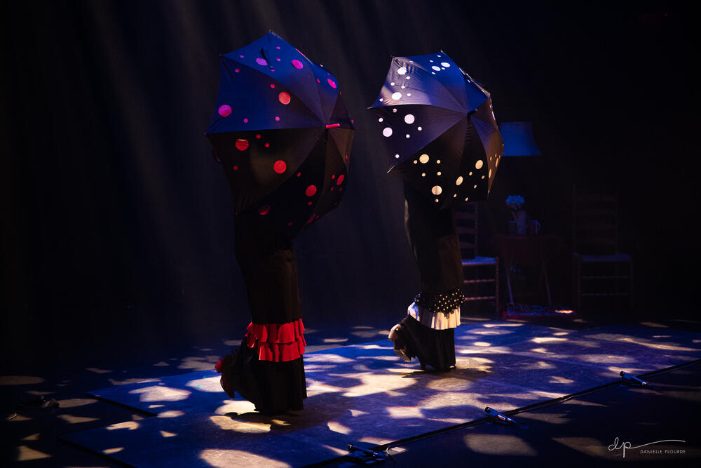 Les Espagnolades version en salle Maison de la culture Claude Léveillée.
