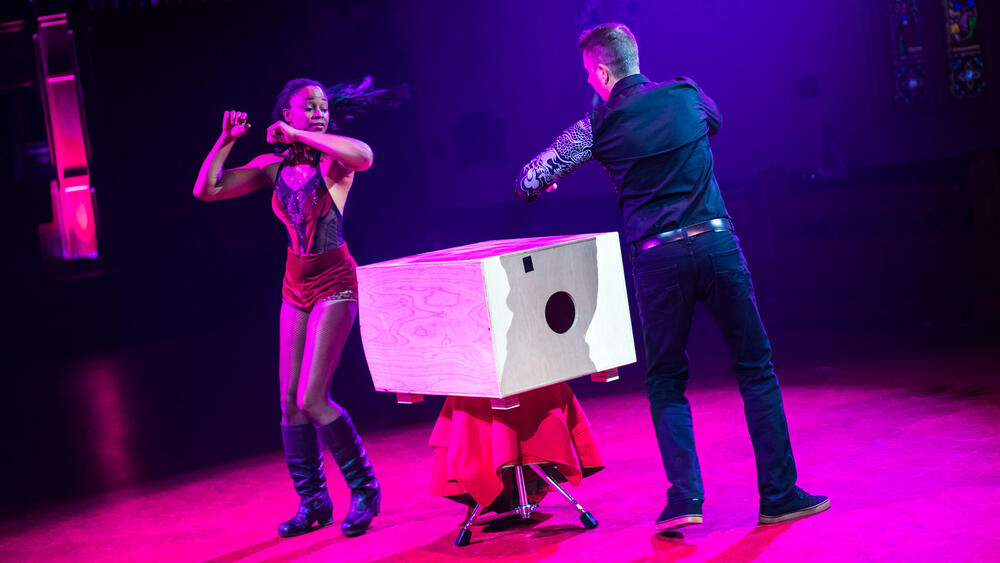 Duo Tempoflo (Spectacle de 30 minutes de percussions du monde)