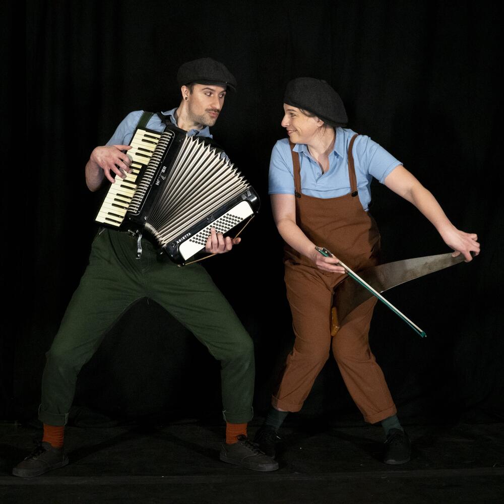 Spectacle Les Mécanos, crédit photo: Fred Rendell